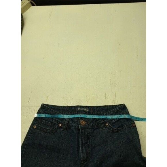 Bootheel Trading Co. Womens Jean Capri Kennett By Sheryl Crow 32x18 Blue Denim - Picture 3 of 5